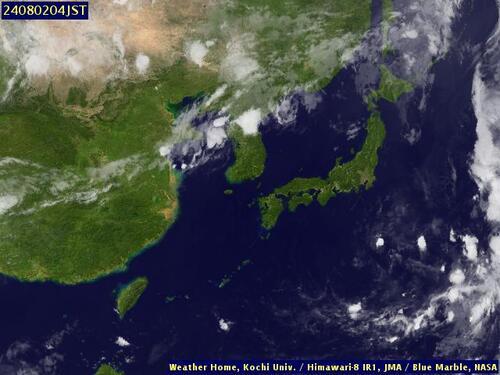 Satellite - Sea of Japan - Thu 01 Aug 17:00 EDT