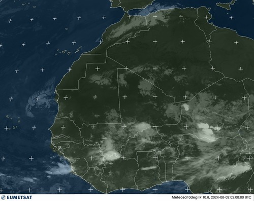 Satellite - Point Noire - Thu 01 Aug 23:00 EDT