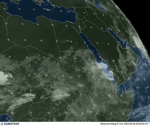 Satellite - Arabian Sea - Fri 02 Aug 02:00 EDT