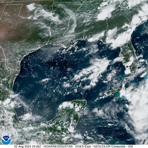 Satellite - Gulf of Mexico - Fr, 02 Aug, 21:46 BST