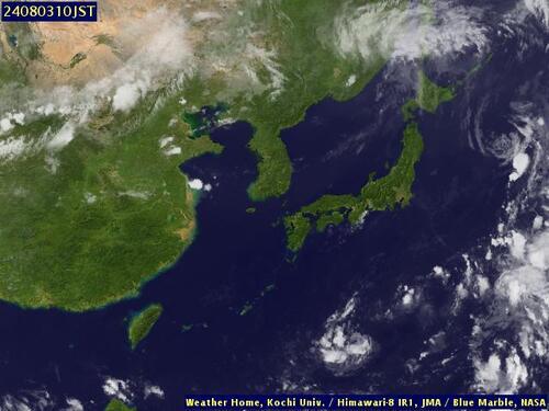 Satellite -  - Fri 02 Aug 23:00 EDT