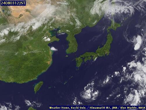 Satellite -  - Sat 03 Aug 01:00 EDT