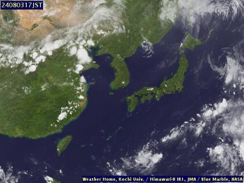 Satellite - Philippine Sea (Centr.) - Sat 03 Aug 06:00 EDT