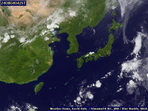 Satellite - Taiwan Strait - Sat 03 Aug 17:00 EDT