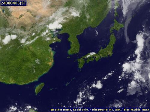 Satellite - Philippine Sea (South) - Sat 03 Aug 18:00 EDT