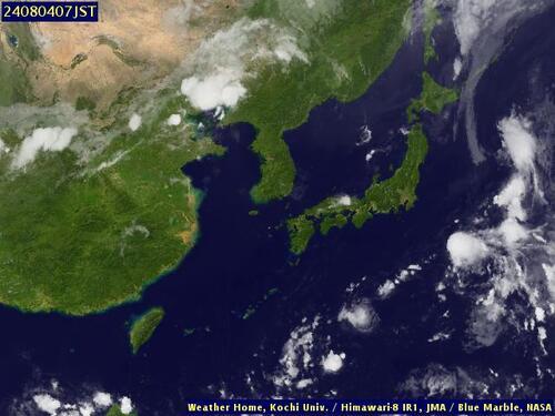 Satellite -  - Sat 03 Aug 20:00 EDT