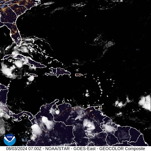 Satellite - Alizes Ouest - Sat 03 Aug 04:00 EDT