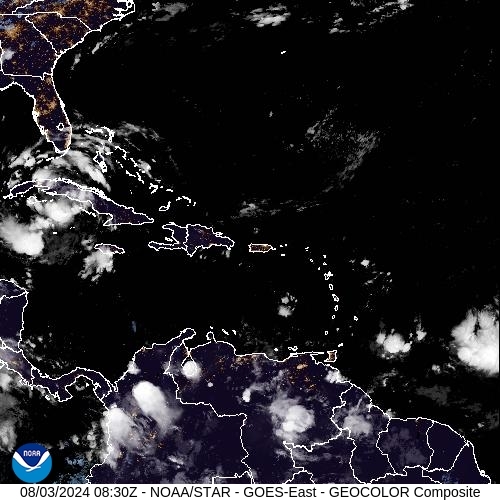 Satellite - Jamaica - Sat 03 Aug 05:30 EDT