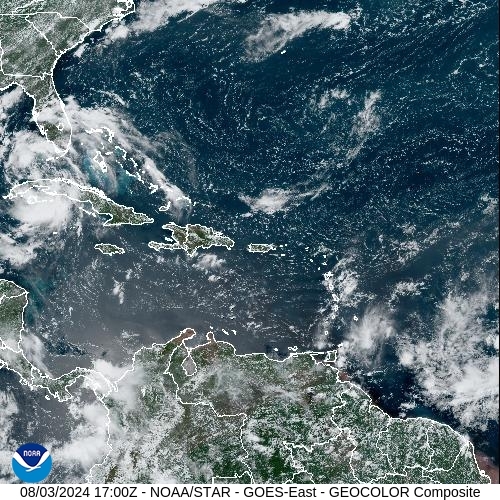 Satellite - Cuba/East - Sat 03 Aug 14:00 EDT