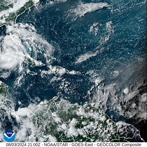 Satellite - Windward Pass. - Sat 03 Aug 18:00 EDT