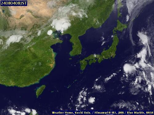 Satellite - Taiwan Strait - Sat 03 Aug 21:00 EDT