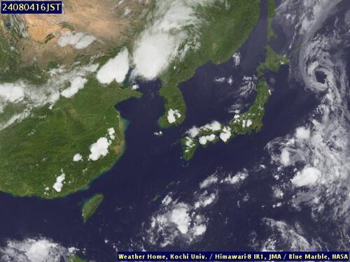 Satellite - Hokkaido - Sun 04 Aug 05:00 EDT