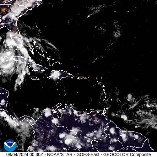 Satellite - Haiti - Sat 03 Aug 21:30 EDT