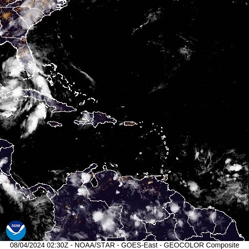 Satellite - Dom. Republic - Sat 03 Aug 23:30 EDT