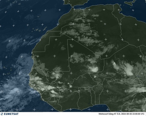 Satellite - Point Noire - Mon 05 Aug 20:00 EDT