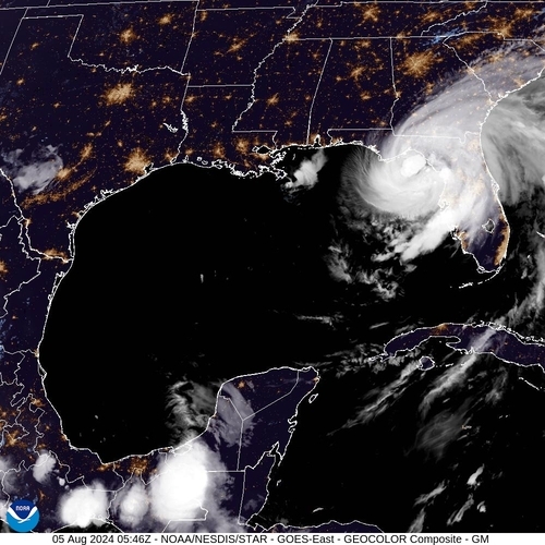 Satellite - Cuba/West - Mon 05 Aug 02:46 EDT