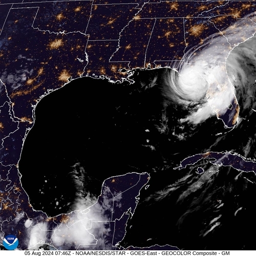 Satellite - Panama - Mon 05 Aug 04:46 EDT