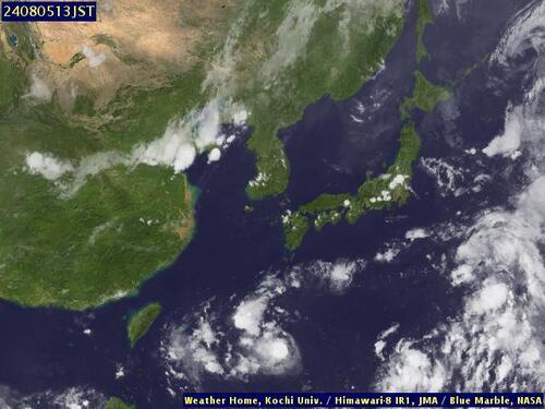 Satellite -  - Mon 05 Aug 02:00 EDT