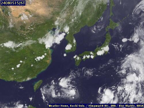 Satellite -  - Mon 05 Aug 04:00 EDT