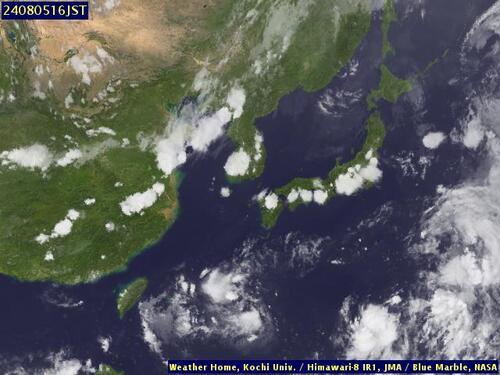 Satellite -  - Mon 05 Aug 05:00 EDT