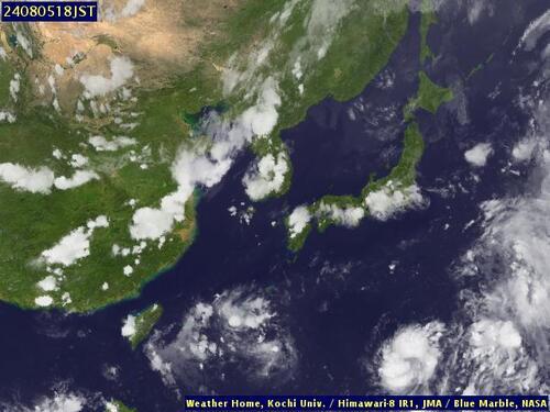 Satellite - Philippine Sea (North) - Mon 05 Aug 07:00 EDT