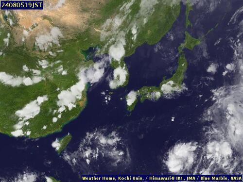 Satellite -  - Mon 05 Aug 08:00 EDT