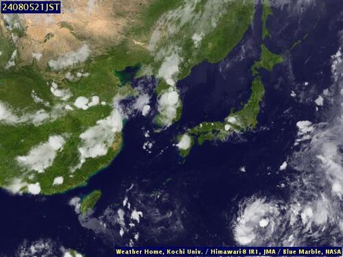 Satellite -  - Mon 05 Aug 10:00 EDT