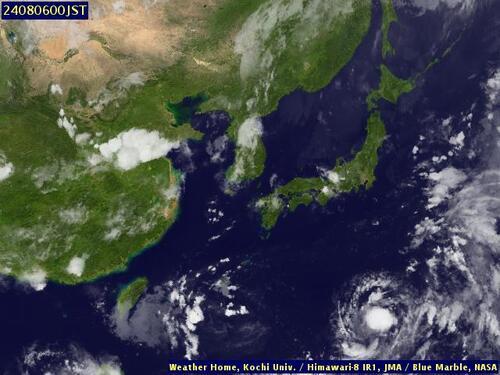 Satellite -  - Mon 05 Aug 13:00 EDT