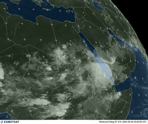 Satellite - Gulf of Aden - Tue 06 Aug 19:00 EDT