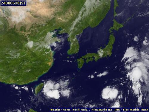 Satellite -  - Mon 05 Aug 21:00 EDT