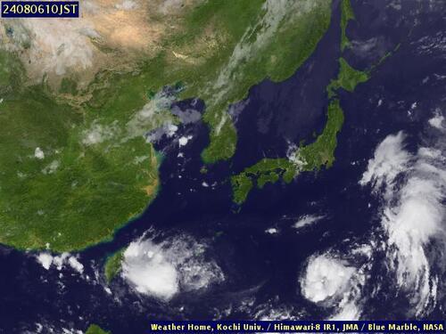 Satellite -  - Mon 05 Aug 23:00 EDT