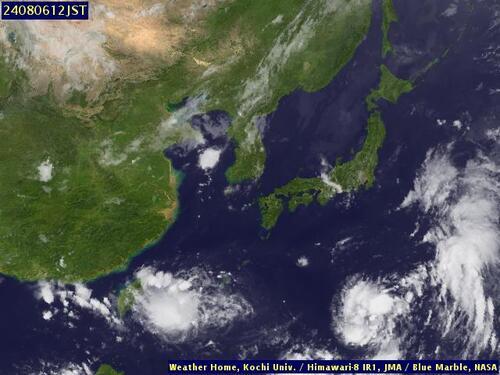 Satellite - South China Sea/North - Tue 06 Aug 01:00 EDT