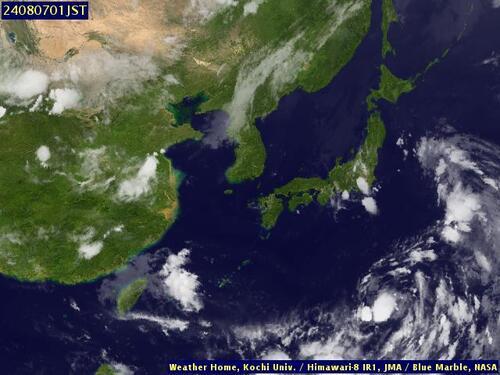 Satellite - Sea of Japan - Tue 06 Aug 14:00 EDT