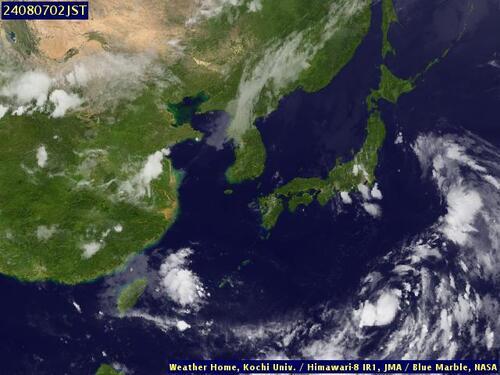 Satellite - Philippine Sea (South) - Tue 06 Aug 15:00 EDT