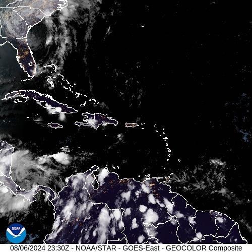 Satellite - Jamaica - Tue 06 Aug 20:30 EDT