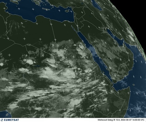 Satellite - North - Wed 07 Aug 13:00 EDT