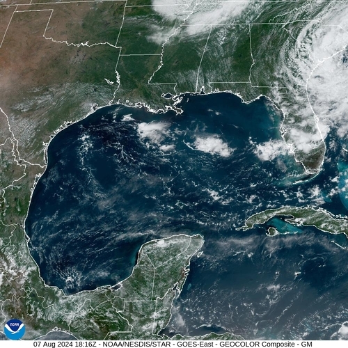 Satellite -  - Wed 07 Aug 15:16 EDT