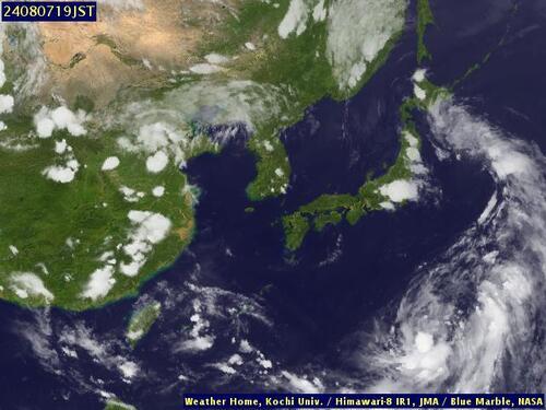 Satellite - Hokkaido - Wed 07 Aug 08:00 EDT