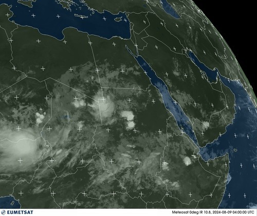 Satellite -  - Fri 09 Aug 01:00 EDT