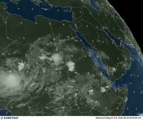 Satellite - Madagascar - Fri 09 Aug 02:00 EDT