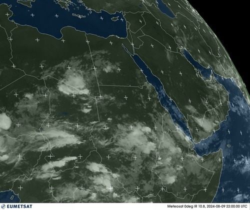 Satellite - Somalia/East - Fri 09 Aug 19:00 EDT