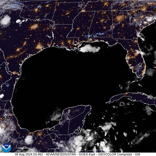 Satellite -  - Fri 09 Aug 00:46 EDT