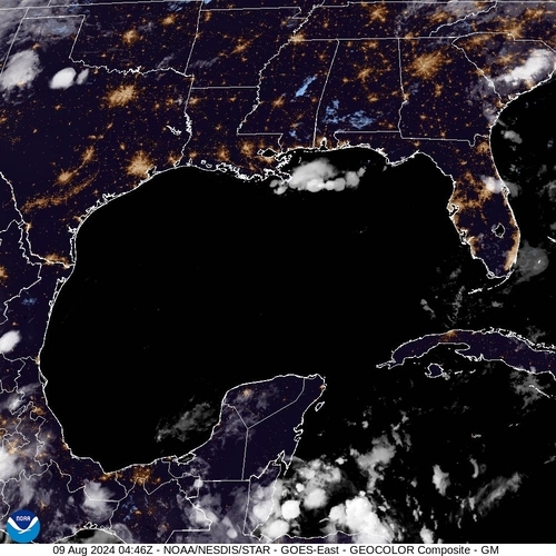 Satellite -  - Fri 09 Aug 01:46 EDT