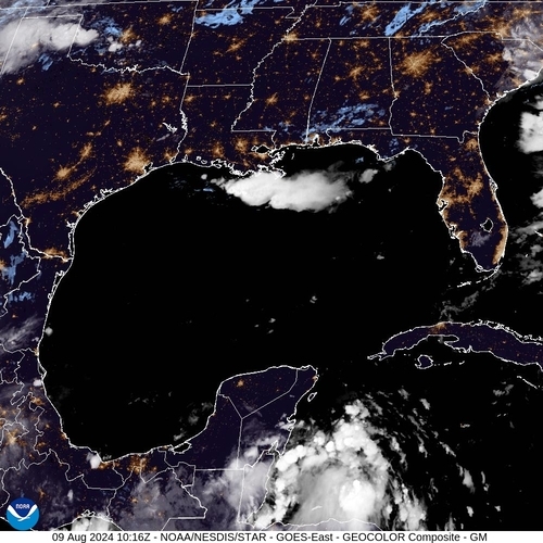 Satellite -  - Fri 09 Aug 07:16 EDT