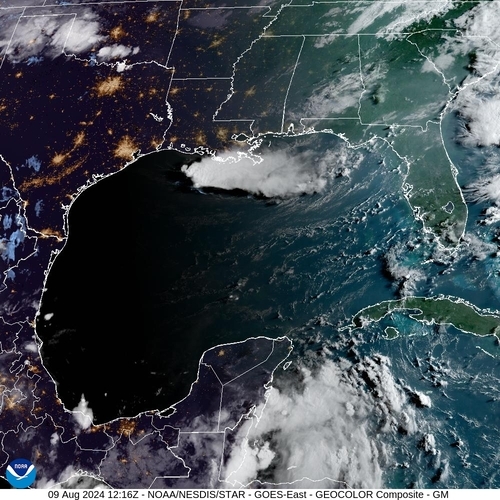 Satellite -  - Fri 09 Aug 09:16 EDT