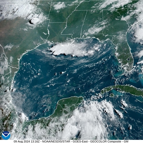 Satellite -  - Fri 09 Aug 10:16 EDT