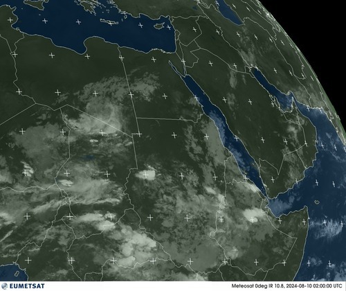 Satellite -  - Fri 09 Aug 23:00 EDT