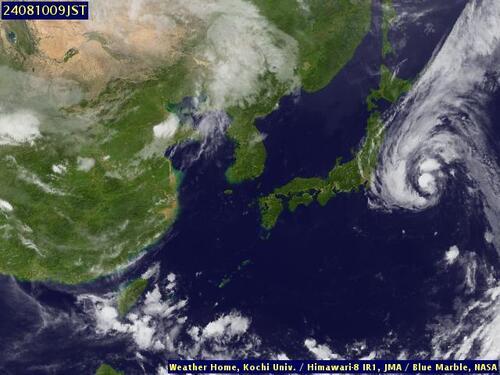 Satellite - Philippine Sea (North) - Fri 09 Aug 22:00 EDT