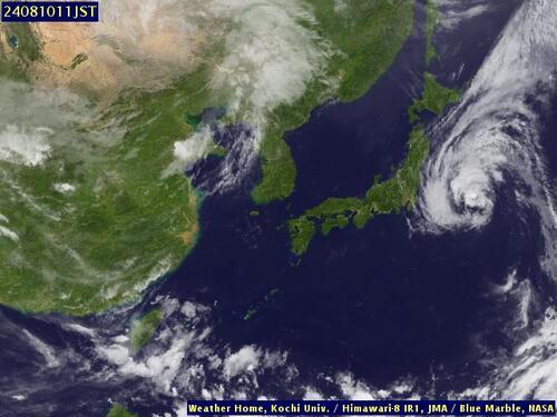 Satellite - Philippine Sea (South) - Sat 10 Aug 00:00 EDT