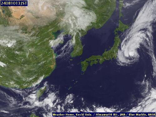 Satellite - Hokkaido - Sat 10 Aug 02:00 EDT